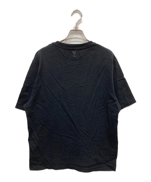ami（アミ）ami (アミ) クルーネックTシャツ ブラック サイズ:XSの古着・服飾アイテム