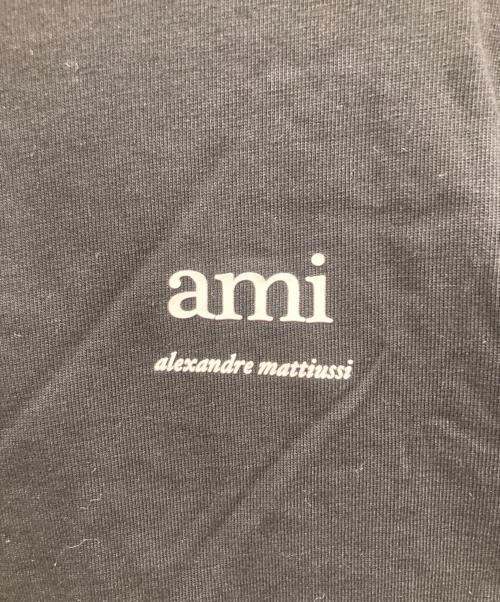 ami（アミ）ami (アミ) クルーネックTシャツ ブラック サイズ:XSの古着・服飾アイテム