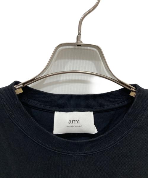 ami（アミ）ami (アミ) クルーネックTシャツ ブラック サイズ:XSの古着・服飾アイテム