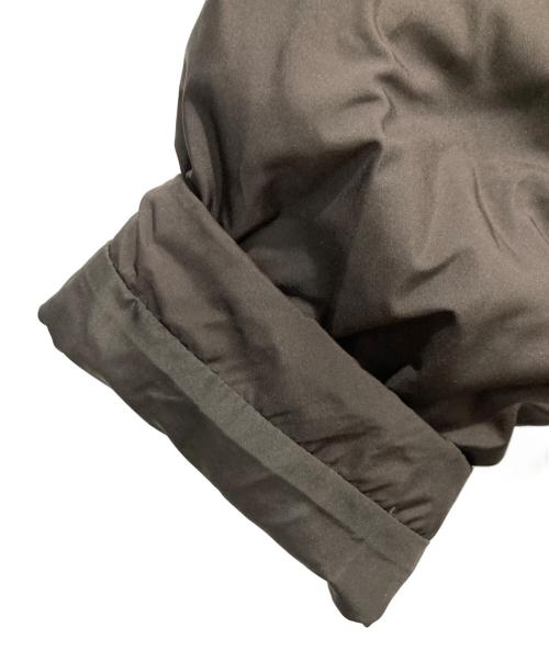 mizuiro-ind（ミズイロインド）mizuiro-ind (ミズイロインド) ドレープライトダウンコート ブラウン サイズ:FREEの古着・服飾アイテム