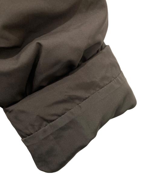 mizuiro-ind（ミズイロインド）mizuiro-ind (ミズイロインド) ドレープライトダウンコート ブラウン サイズ:FREEの古着・服飾アイテム