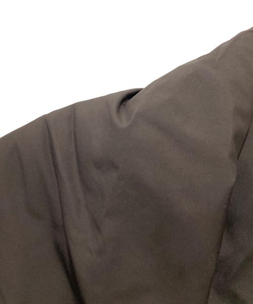 mizuiro-ind（ミズイロインド）mizuiro-ind (ミズイロインド) ドレープライトダウンコート ブラウン サイズ:FREEの古着・服飾アイテム