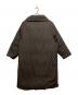 mizuiro-ind (ミズイロインド) ドレープライトダウンコート ブラウン サイズ:FREE：13000円
