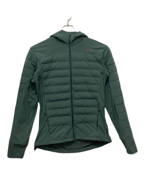 THE NORTH FACE（ザ ノース フェイス）THE NORTH FACE (ザ ノース フェイス) ハイブリッド レッドラン 中綿ジャケット グリーン サイズ:Lの古着・服飾アイテム