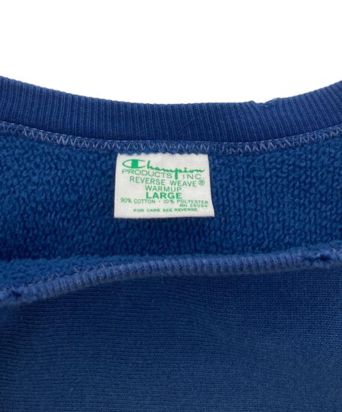 Champion（チャンピオン）Champion (チャンピオン) リバースウィーブスウェット ブルー サイズ:Lの古着・服飾アイテム