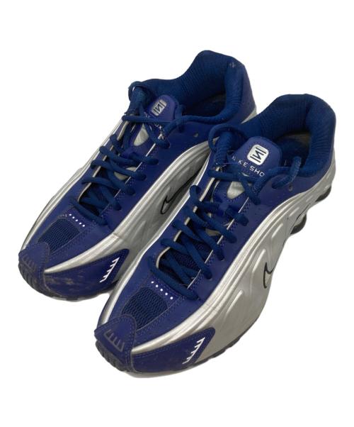 NIKE（ナイキ）NIKE (ナイキ) SHOX R4 BLUE VOID ブルー×グレー サイズ:27cmの古着・服飾アイテム