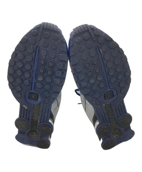 NIKE（ナイキ）NIKE (ナイキ) SHOX R4 BLUE VOID ブルー×グレー サイズ:27cmの古着・服飾アイテム