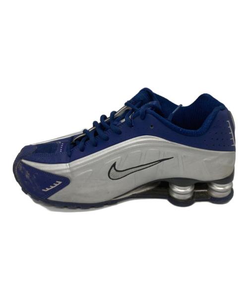 NIKE（ナイキ）NIKE (ナイキ) SHOX R4 BLUE VOID ブルー×グレー サイズ:27cmの古着・服飾アイテム