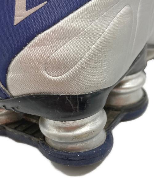 NIKE（ナイキ）NIKE (ナイキ) SHOX R4 BLUE VOID ブルー×グレー サイズ:27cmの古着・服飾アイテム