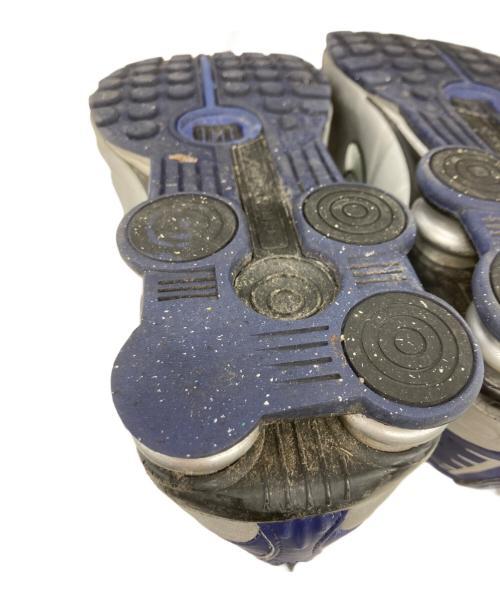 NIKE（ナイキ）NIKE (ナイキ) SHOX R4 BLUE VOID ブルー×グレー サイズ:27cmの古着・服飾アイテム