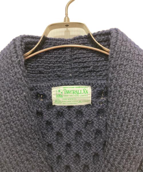 INVERALLAN（インバーアラン）INVERALLAN (インバーアラン) ショールカラーカーディガン ネイビー サイズ:-の古着・服飾アイテム