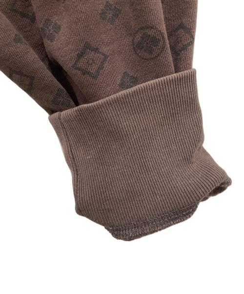 EVISU（エヴィス）EVISU (エヴィス) ラグランスウェット ブラウン サイズ:38の古着・服飾アイテム