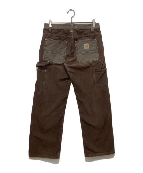eYe COMME des GARCONS JUNYAWATANABE MAN（アイ コム デ ギャルソン ジュンヤ ワタナベ マン）eYe COMME des GARCONS JUNYAWATANABE MAN (アイ コム デ ギャルソン ジュンヤ ワタナベ マン) CarHartt (カーハート) コーデュロイペインターパンツ ブラウン サイズ:XSの古着・服飾アイテム