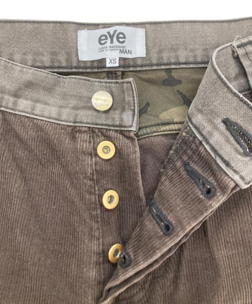eYe COMME des GARCONS JUNYAWATANABE MAN（アイ コム デ ギャルソン ジュンヤ ワタナベ マン）eYe COMME des GARCONS JUNYAWATANABE MAN (アイ コム デ ギャルソン ジュンヤ ワタナベ マン) CarHartt (カーハート) コーデュロイペインターパンツ ブラウン サイズ:XSの古着・服飾アイテム
