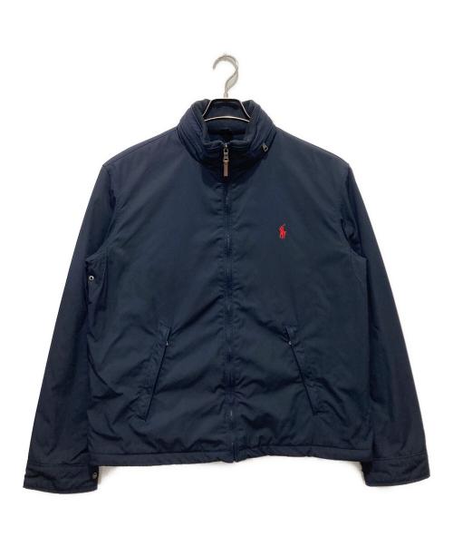 POLO RALPH LAUREN（ポロ・ラルフローレン）POLO RALPH LAUREN (ポロ・ラルフローレン) ジップアップジャケット ネイビー サイズ:Lの古着・服飾アイテム