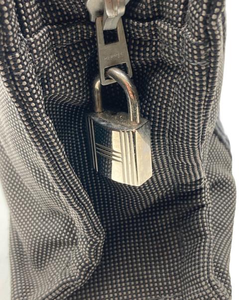 HERMES（エルメス）HERMES (エルメス) エールラインPMトートバッグ ブラックの古着・服飾アイテム