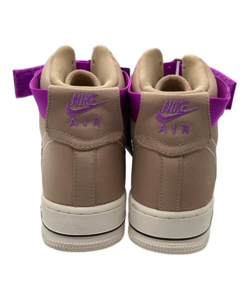 NIKE（ナイキ）NIKE (ナイキ) AIR FORCE 1 HIGH '07 LV8 ベージュ×パープル サイズ:26.5cmの古着・服飾アイテム