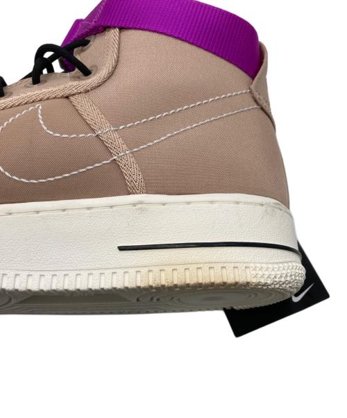 NIKE（ナイキ）NIKE (ナイキ) AIR FORCE 1 HIGH '07 LV8 ベージュ×パープル サイズ:26.5cmの古着・服飾アイテム