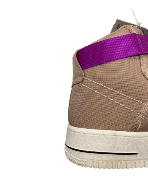 NIKE（ナイキ）NIKE (ナイキ) AIR FORCE 1 HIGH '07 LV8 ベージュ×パープル サイズ:26.5cmの古着・服飾アイテム
