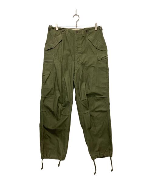 US ARMY（ユーエスアーミー）US ARMY (ユーエスアーミー) M-51カーゴパンツ / 50's カーキ サイズ:R-Mの古着・服飾アイテム