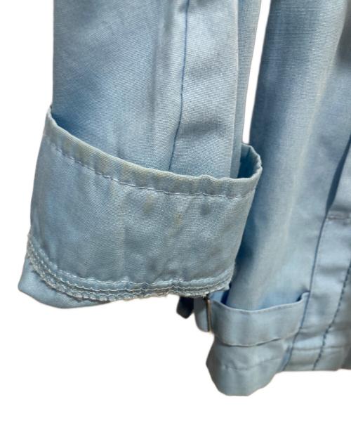 DERBY OF SAN FRANCISCO（ダービーオブサンフランシスコ）DERBY OF SAN FRANCISCO (ダービーオブサンフランシスコ) 80’S ジップアップジャケット ブルー サイズ:Lの古着・服飾アイテム