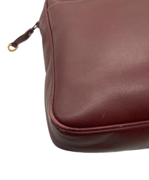 Cartier（カルティエ）Cartier (カルティエ) マストラインブリーフケース ボルドー サイズ:実寸サイズをご確認くださいの古着・服飾アイテム