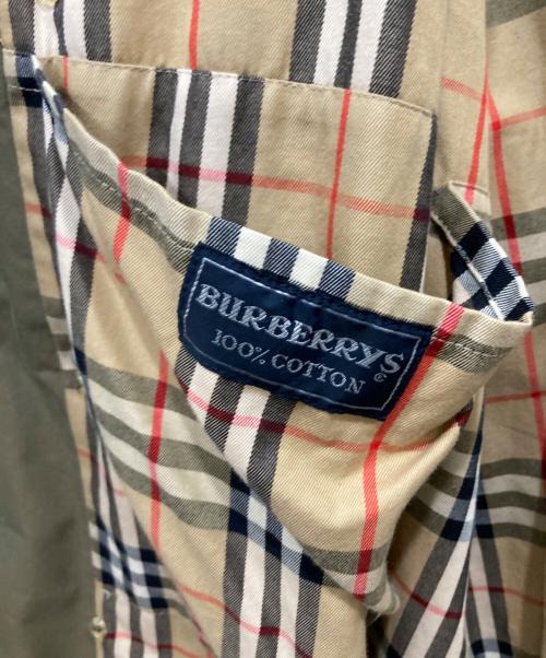 Burberry's（バーバリー）Burberry's (バーバリーズ) トレンチコート オリーブ サイズ:56の古着・服飾アイテム