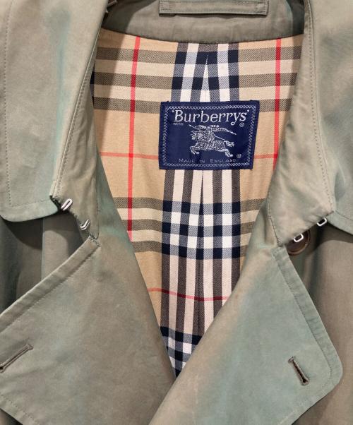 Burberry's（バーバリー）Burberry's (バーバリーズ) トレンチコート オリーブ サイズ:56の古着・服飾アイテム