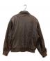 BROOKS BROTHERS (ブルックスブラザーズ) レザージャケット ブラウン サイズ:記載なし：17000円