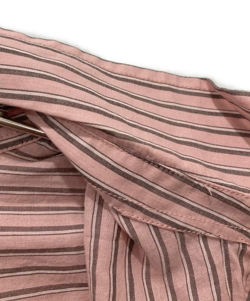 stussy（ステューシー）stussy (ステューシー) LIGHTWEIGHT CLASSIC SHIRT / ライト ウェイト クラシック シャツ ピンク サイズ:Lの古着・服飾アイテム