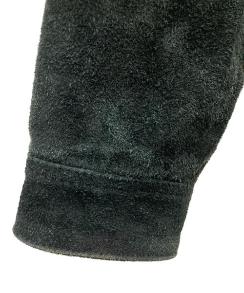 Denham（デンハム）Denham (デンハム) CONVOY TRUCKER / スウェードジャケット / カウレザージャケット ブラック サイズ:-の古着・服飾アイテム