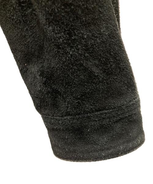 Denham（デンハム）Denham (デンハム) CONVOY TRUCKER / スウェードジャケット / カウレザージャケット ブラック サイズ:-の古着・服飾アイテム