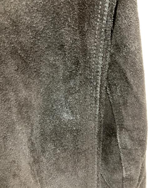 Denham（デンハム）Denham (デンハム) CONVOY TRUCKER / スウェードジャケット / カウレザージャケット ブラック サイズ:-の古着・服飾アイテム