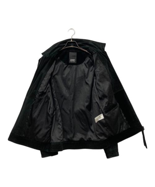 Denham（デンハム）Denham (デンハム) CONVOY TRUCKER / スウェードジャケット / カウレザージャケット ブラック サイズ:-の古着・服飾アイテム
