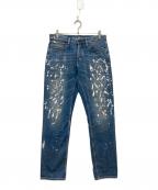 Denhamデンハム）の古着「hammer/デニムパンツ」｜インディゴ