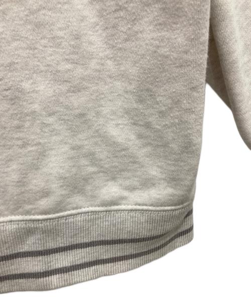 stussy（ステューシー）stussy (ステューシー) カレッジロゴスウェット ホワイト サイズ:Mの古着・服飾アイテム