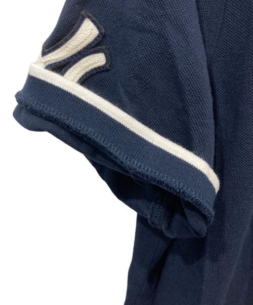 POLO RALPH LAUREN（ポロ・ラルフローレン）POLO RALPH LAUREN (ポロ・ラルフローレン) NEW YORK YANKEES (ニューヨークヤンキース) ポロシャツ ネイビー サイズ:Mの古着・服飾アイテム