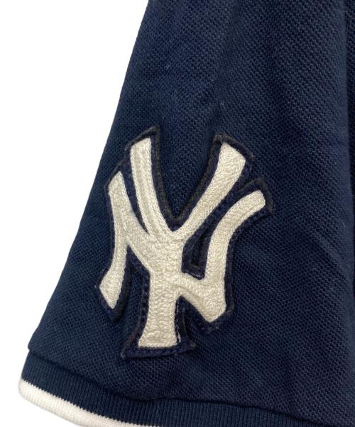 POLO RALPH LAUREN（ポロ・ラルフローレン）POLO RALPH LAUREN (ポロ・ラルフローレン) NEW YORK YANKEES (ニューヨークヤンキース) ポロシャツ ネイビー サイズ:Mの古着・服飾アイテム