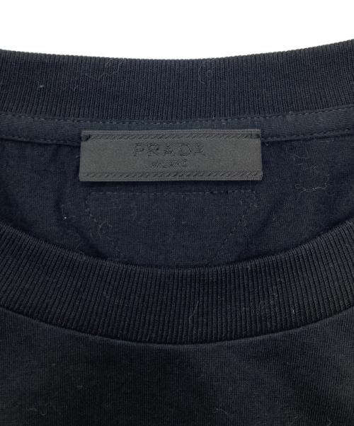 PRADA（プラダ）PRADA (プラダ) Tシャツ ブラック サイズ:Lの古着・服飾アイテム