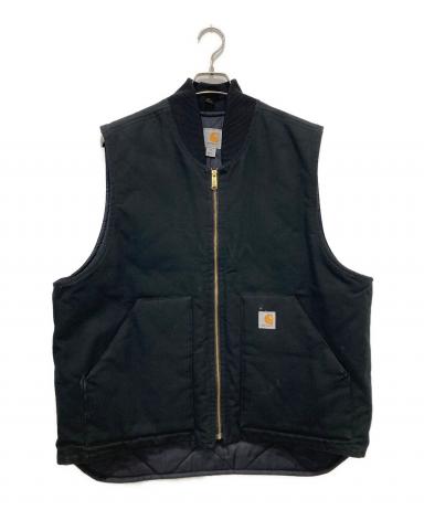 中古・古着通販】CarHartt (カーハート) ダックベスト ブラック サイズ
