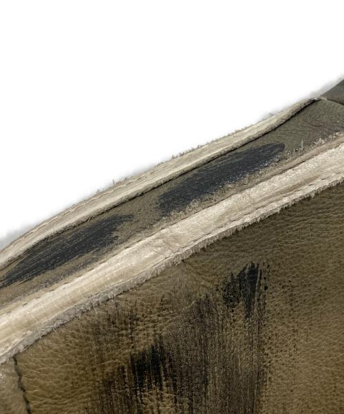 Schott（ショット）Schott (ショット) クラシックレザージャケット ブラウン×ブラック サイズ:Mの古着・服飾アイテム