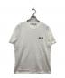 maison kitsune（メゾンキツネ）の古着「ダブルフォックスヘッド パッチ クラシック Tシャツ」｜ホワイト