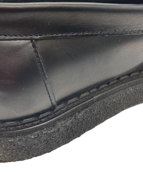 GEORGE COX（ジョージコックス）GEORGE COX (ジョージコックス) FRED PERRY (フレッドペリー) ローファー / タッセルローファー ブラック サイズ:8の古着・服飾アイテム