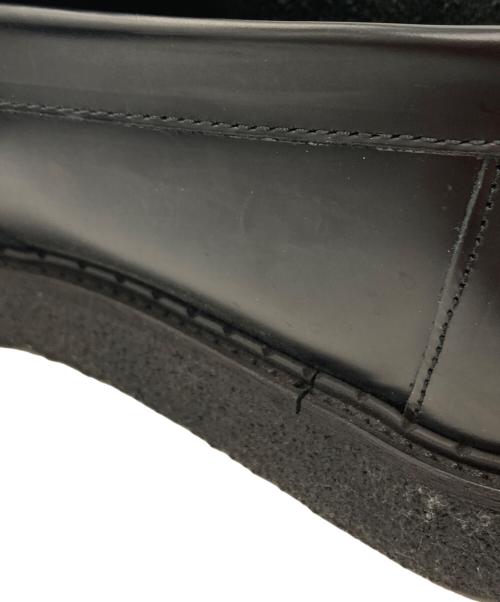 GEORGE COX（ジョージコックス）GEORGE COX (ジョージコックス) FRED PERRY (フレッドペリー) ローファー / タッセルローファー ブラック サイズ:8の古着・服飾アイテム