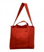 zattuザッツ）の古着「トートバッグ」｜オレンジ