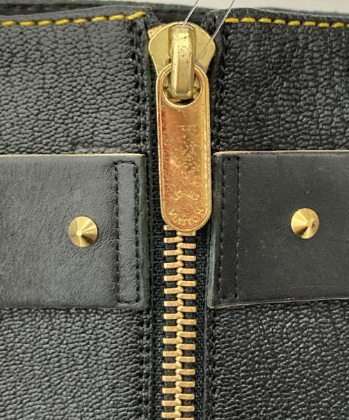 LOUIS VUITTON（ルイ ヴィトン）LOUIS VUITTON (ルイ ヴィトン) レザースタッズロングブーツ ブラック サイズ:36の古着・服飾アイテム