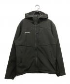 MAMMUTマムート）の古着「GORE-TEX Ultimate VII SO Hooded Jacket」｜ブラック