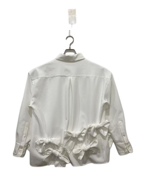 THE TOE（ザ・トゥー）THE TOE (ザ・トゥー) kordela twist shirt ホワイト サイズ:Freeの古着・服飾アイテム