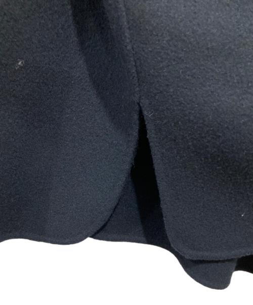 SLOBE IENA（スローブ イエナ）SLOBE IENA (スローブ イエナ) souple woolダブルフェイススタンドコート ネイビー サイズ:記載なしのため実寸参照の古着・服飾アイテム