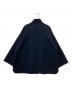SLOBE IENA (スローブ イエナ) souple woolダブルフェイススタンドコート ネイビー サイズ:記載なしのため実寸参照：9000円